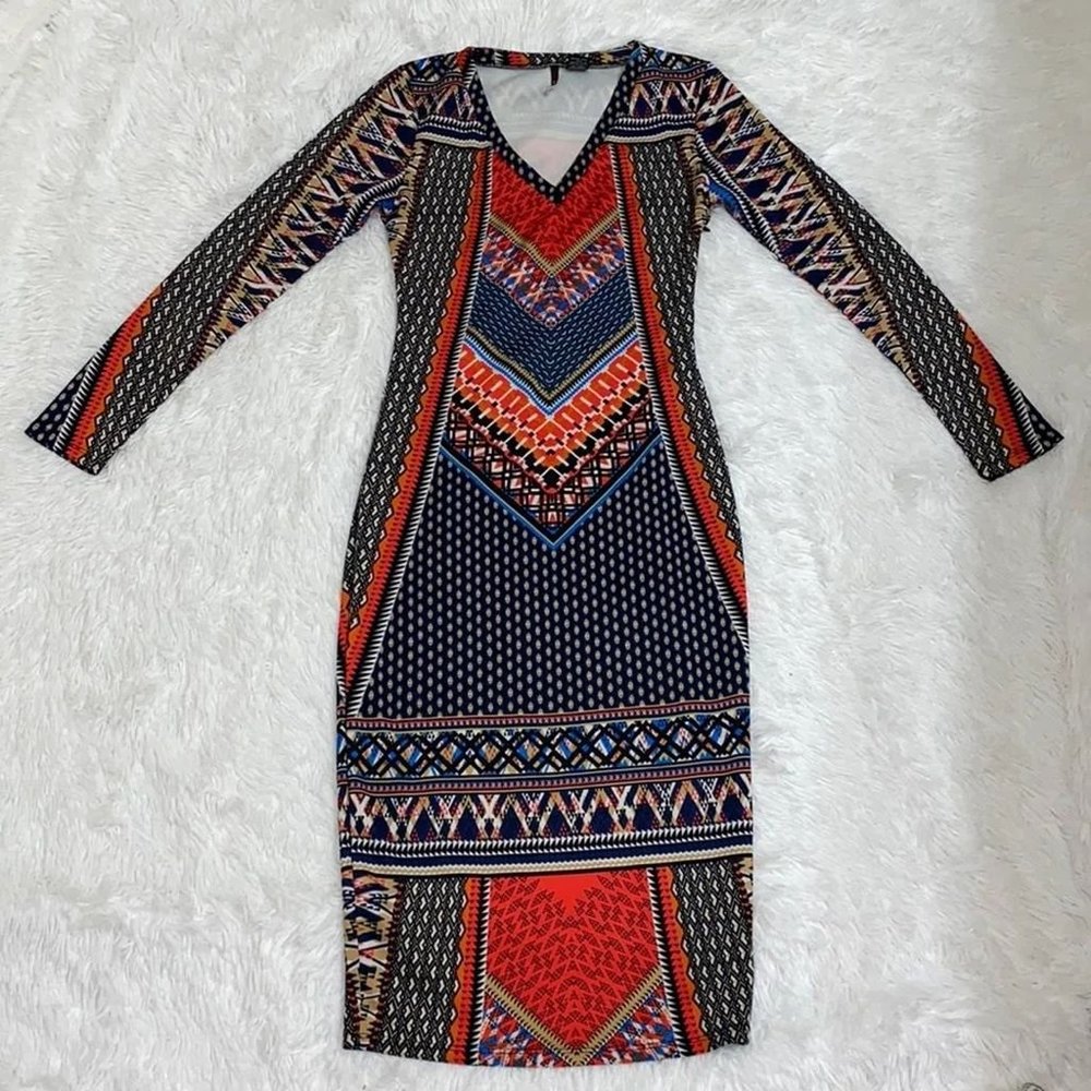 Fire Los Angeles MIDI Floral Dress(Size Small)